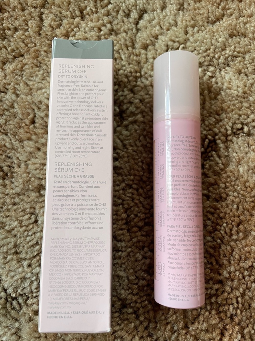 Mary Kay TimeWise Replenishing Serum C+E - Light Pink - Picture 2 of 3